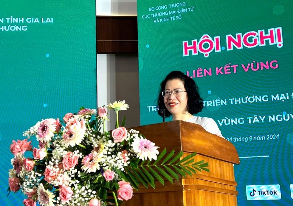 Phó Cục trưởng Cục TMĐT và Kinh tế số Nguyễn Thị Minh Huyền