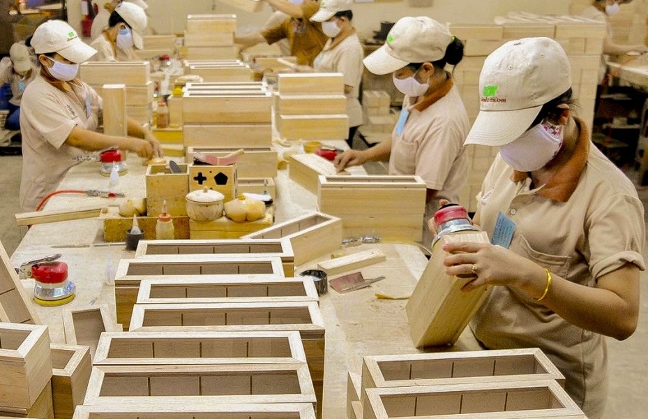 Hoạt động sản xuất, chế biến gỗ tại doanh nghiệp trong nước