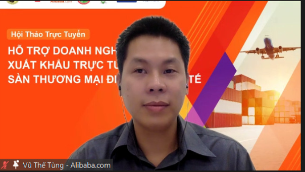 Ông Vũ Thế Tùng- Đại diện Alibaba.com