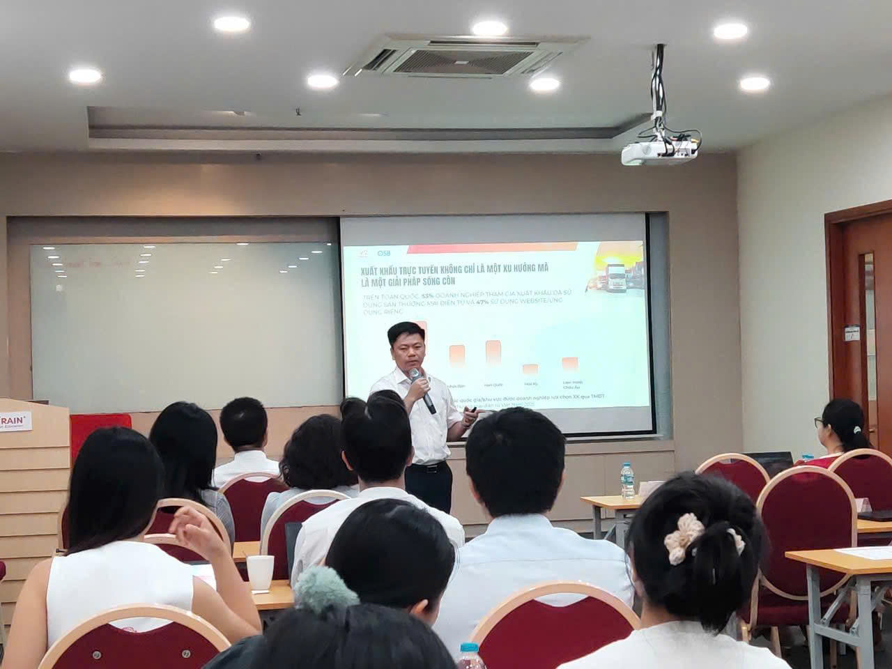 Ông Trần Đình Toản – Phó Chủ tịch OSB Group phân tích về bối cảnh thị trường B2B toàn cầu và động lực phát triển xuất khẩu trực tuyến năm 2026. 